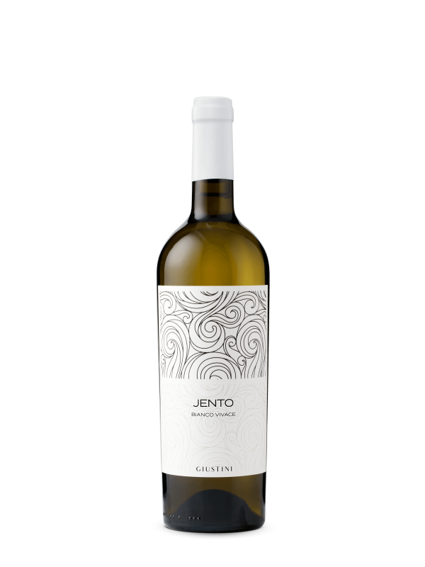 Fles Jento Bianco Vivace Malvasia Frizzante van Tenuta Giustini